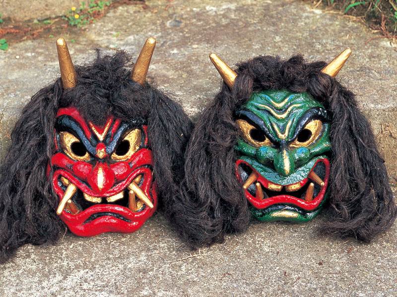地域のお面｜「重要無形民俗文化財」男鹿のナマハゲ なまはげ お面