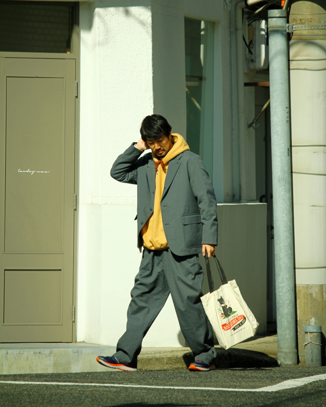 nanamica / Club Jacket (Wool/polyester tropical material)