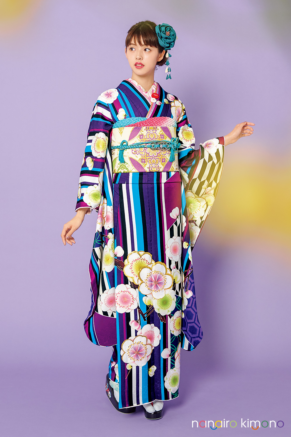 振袖フルセット｜JAPANSTYLE×景井ひな hina2【ナナイロキモノ公式