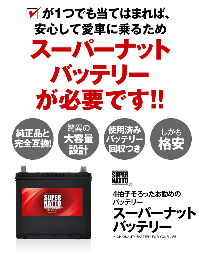 スーパーナット 543-16|車・バイクバッテリー交換なら格安通販の