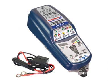 バイク用充電器 オプティメート4デュアルプログラム Ver.3+予備車両