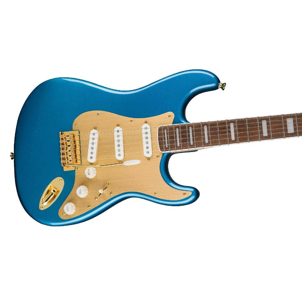 Squier - 40th Anniversary Stratocaster®, Gold Edition - Lake