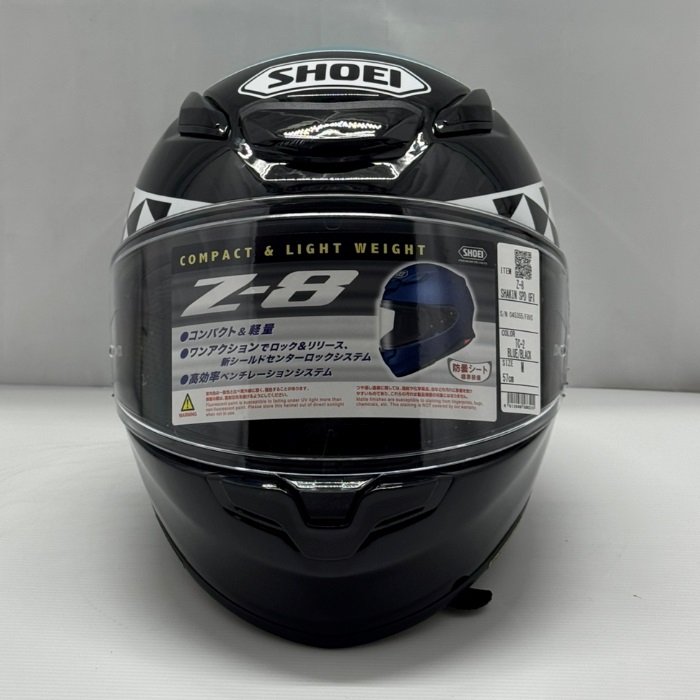 在庫限り】Z-8 Shakin' SPEED GRAPHIX TC-2 BLUE/BLACK フルフェイス