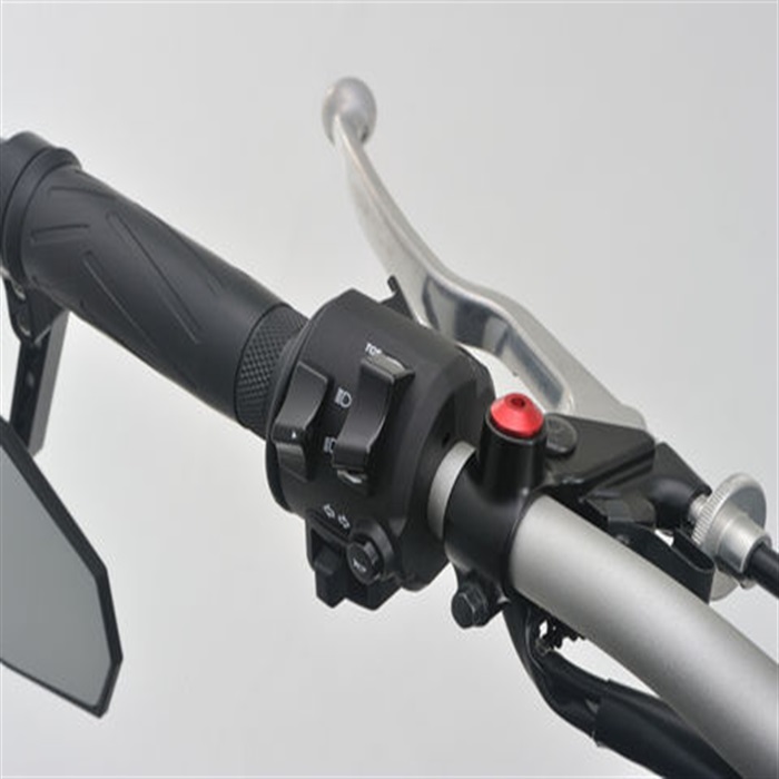 99794 ミラー穴埋めボルトM10 正ネジ レッド｜ミラー関連・オプション