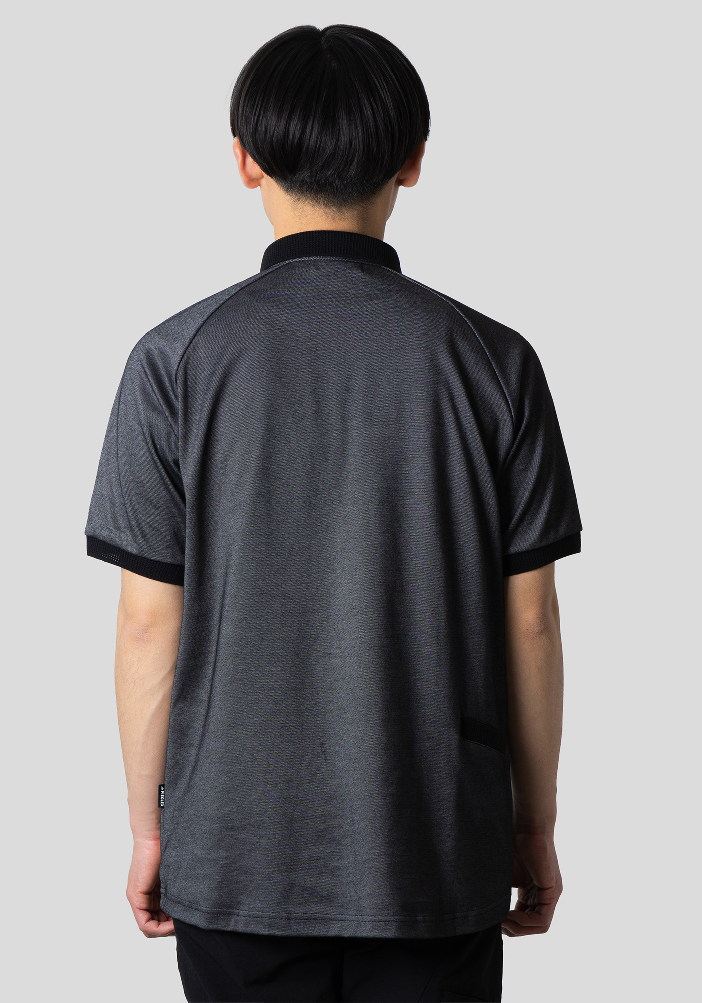 PIECLEX台襟付きポロシャツ｜narifuri オンラインストア