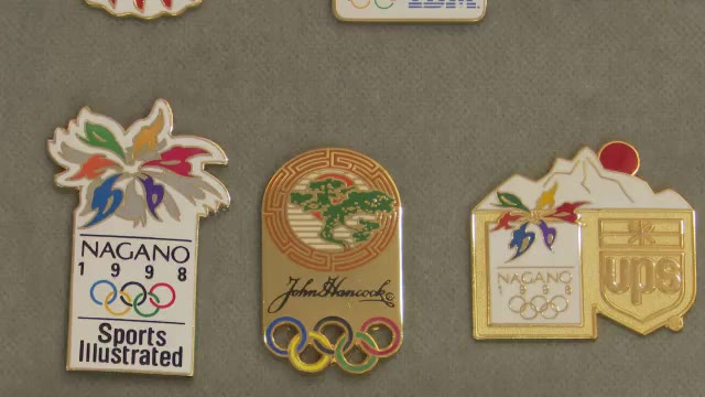 1998長野オリンピック ピンバッジ/希少 招致25mm金 1998長野