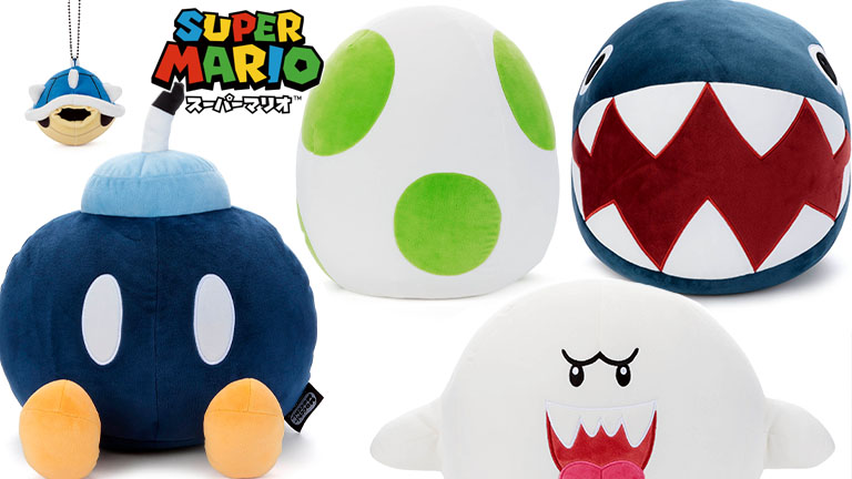 もちもち触感のMocchi-Mocchi-に「マリオ」シリーズが登場