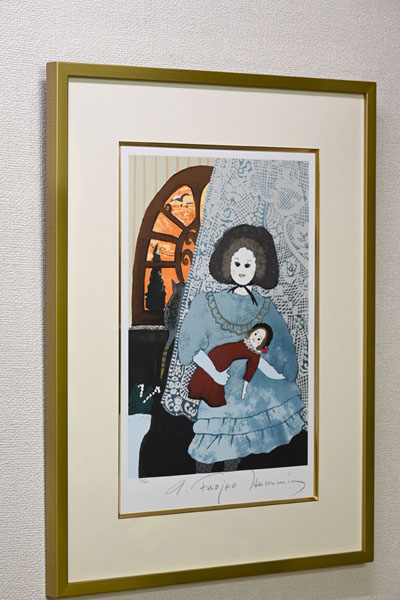 フジ子・ヘミング シルクスクリーン 絵画 自筆サイン／エディション