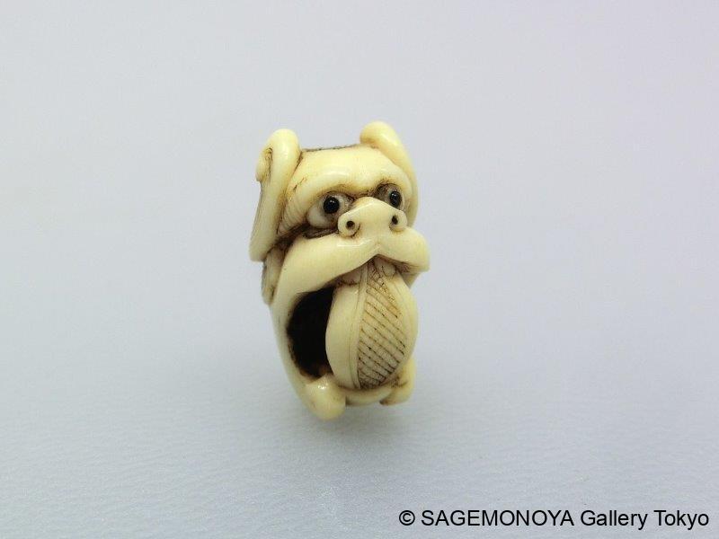 アンティーク マッコウクジラ 鯨歯 194g H66-1