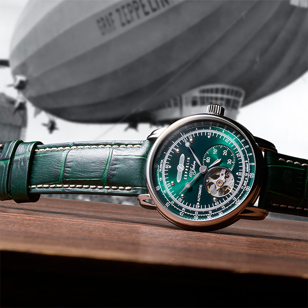 ZEPPELIN ツェッペリン 100 YEARS OPEN HEART AUTOMATIC 100周年記念