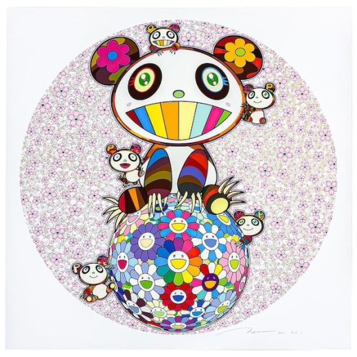 村上隆 お花がスパークル！ エディションプリント 300部限定 直筆