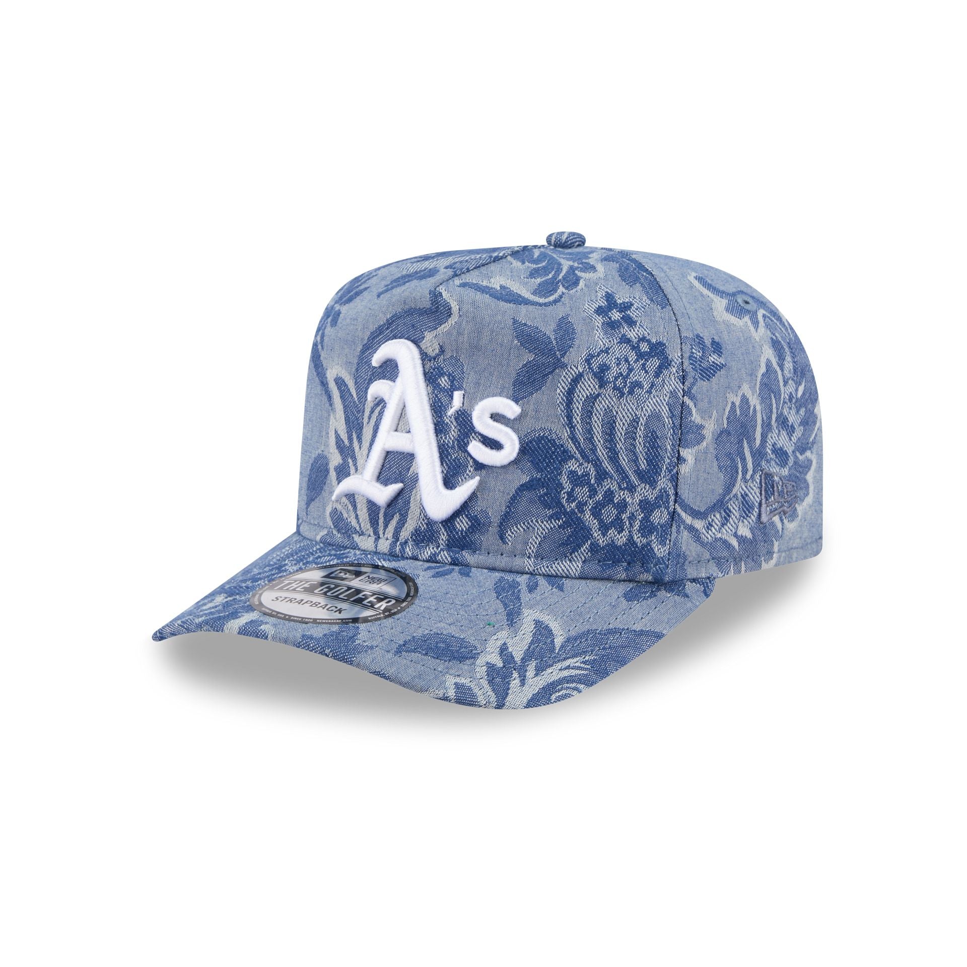 Athletics Denim Jacquard Golfer Hat – New Era Cap