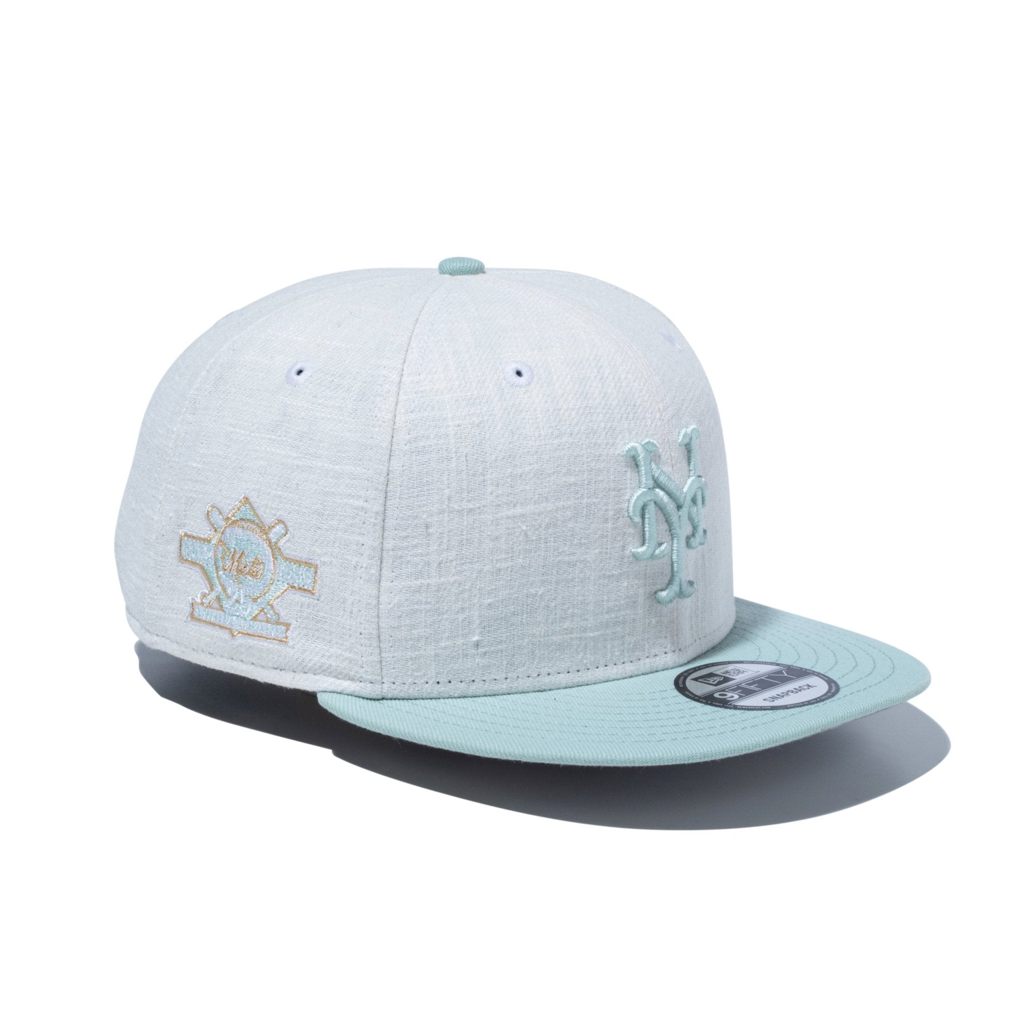 9FIFTY Minty Breeze ニューヨーク・メッツ オフホワイト | ニューエラ