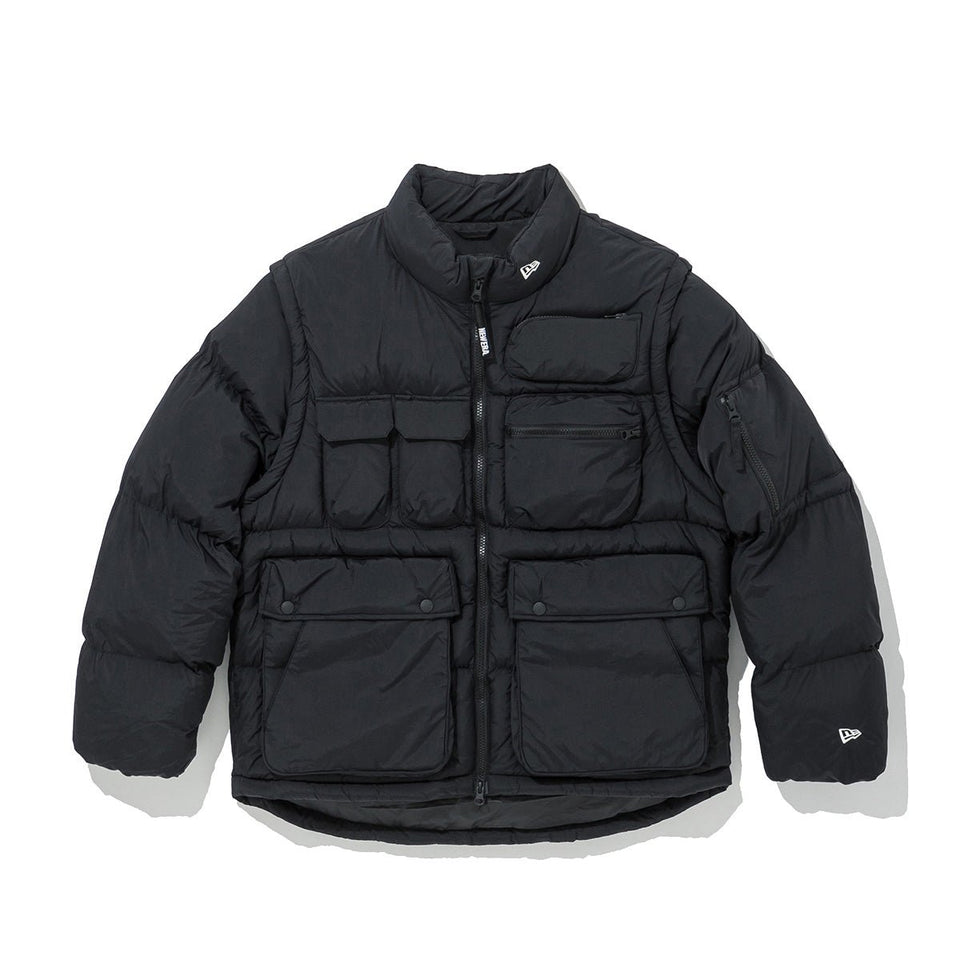 佐倉としたい大西 パフジャケット ダウン ニューエラコラボ コラボ