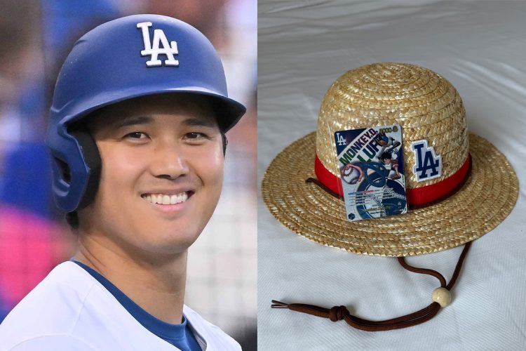 メルカリで15万円超に》大谷翔平も驚き「ONE PIECEとドジャースコラボ