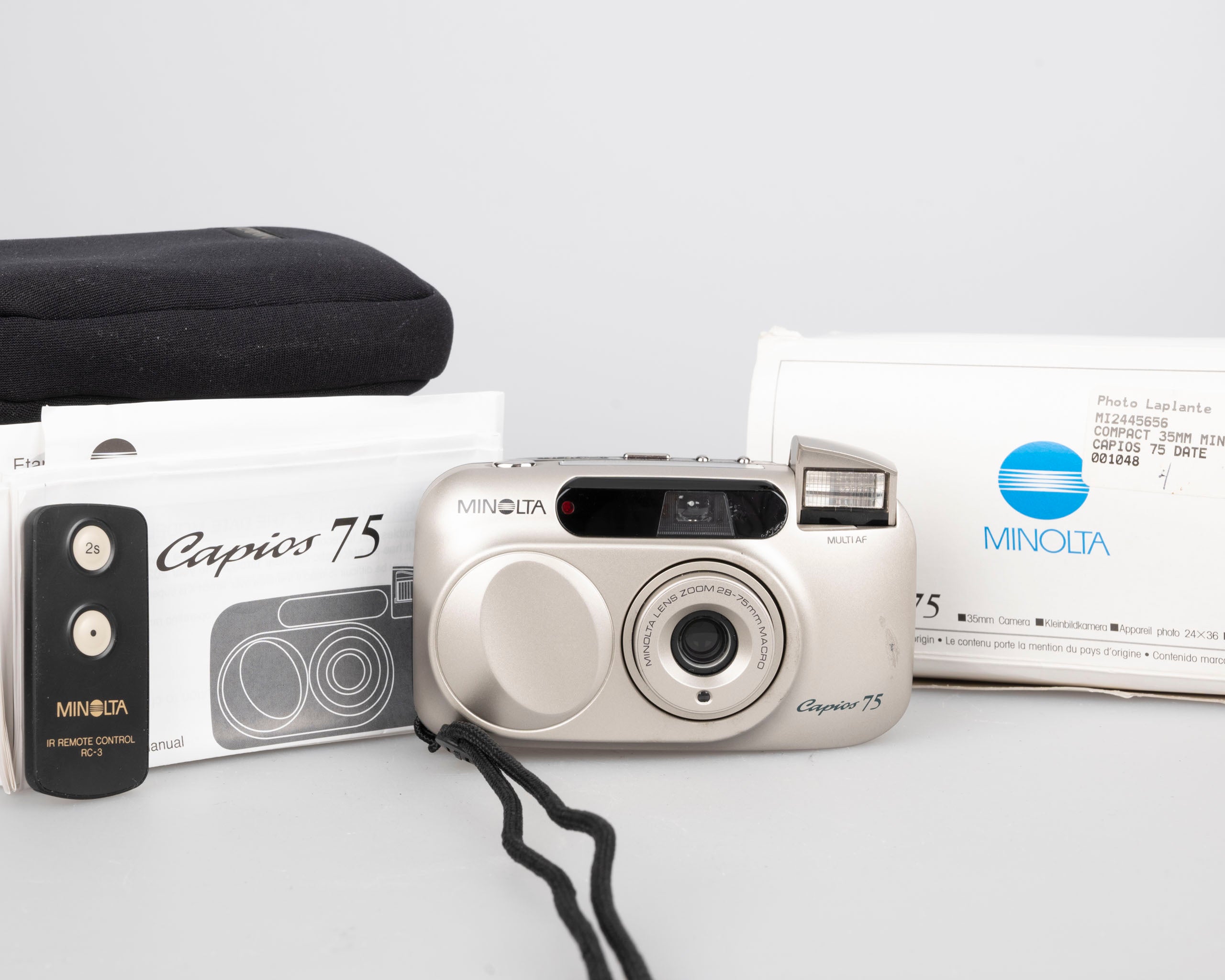 MINOLTA ミノルタ Capios75 カピオス Mionolta Capios 75 の使い方