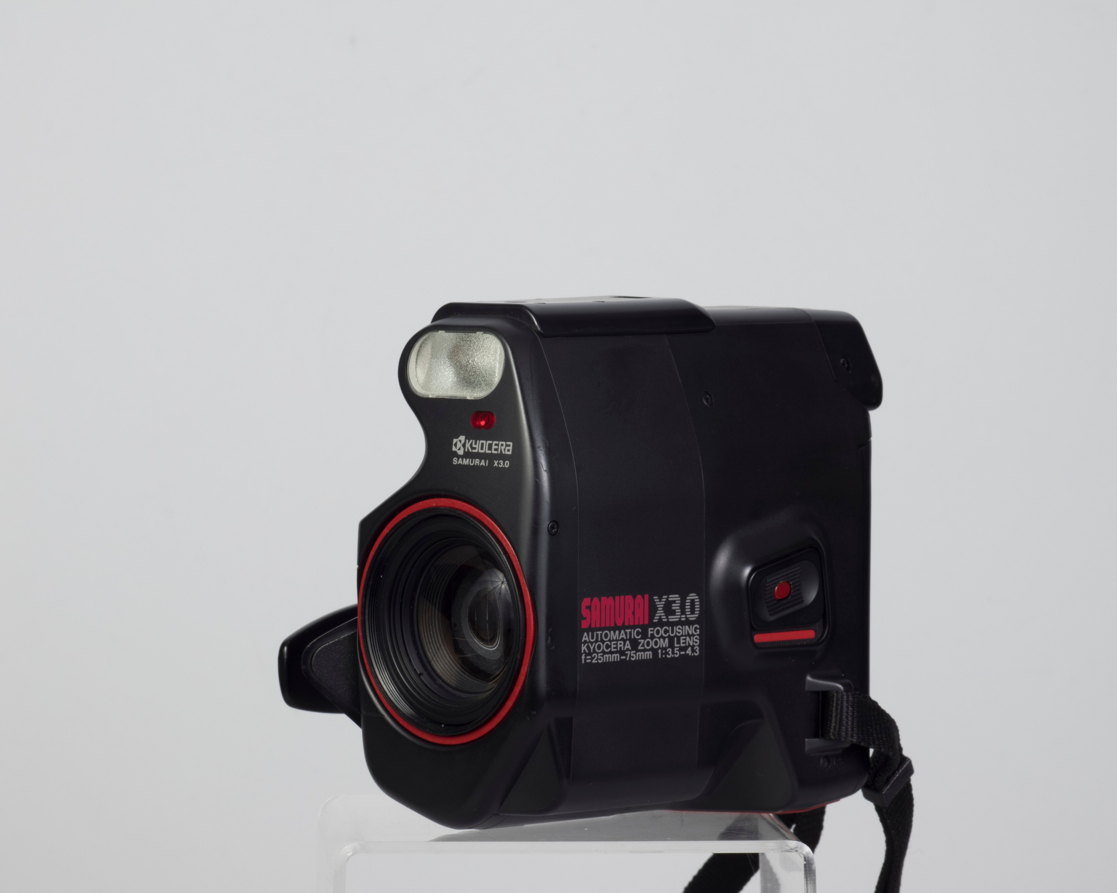 Kyocera/Yashica Samurai X3.0 half-frame 35mm SLR w/ case – New