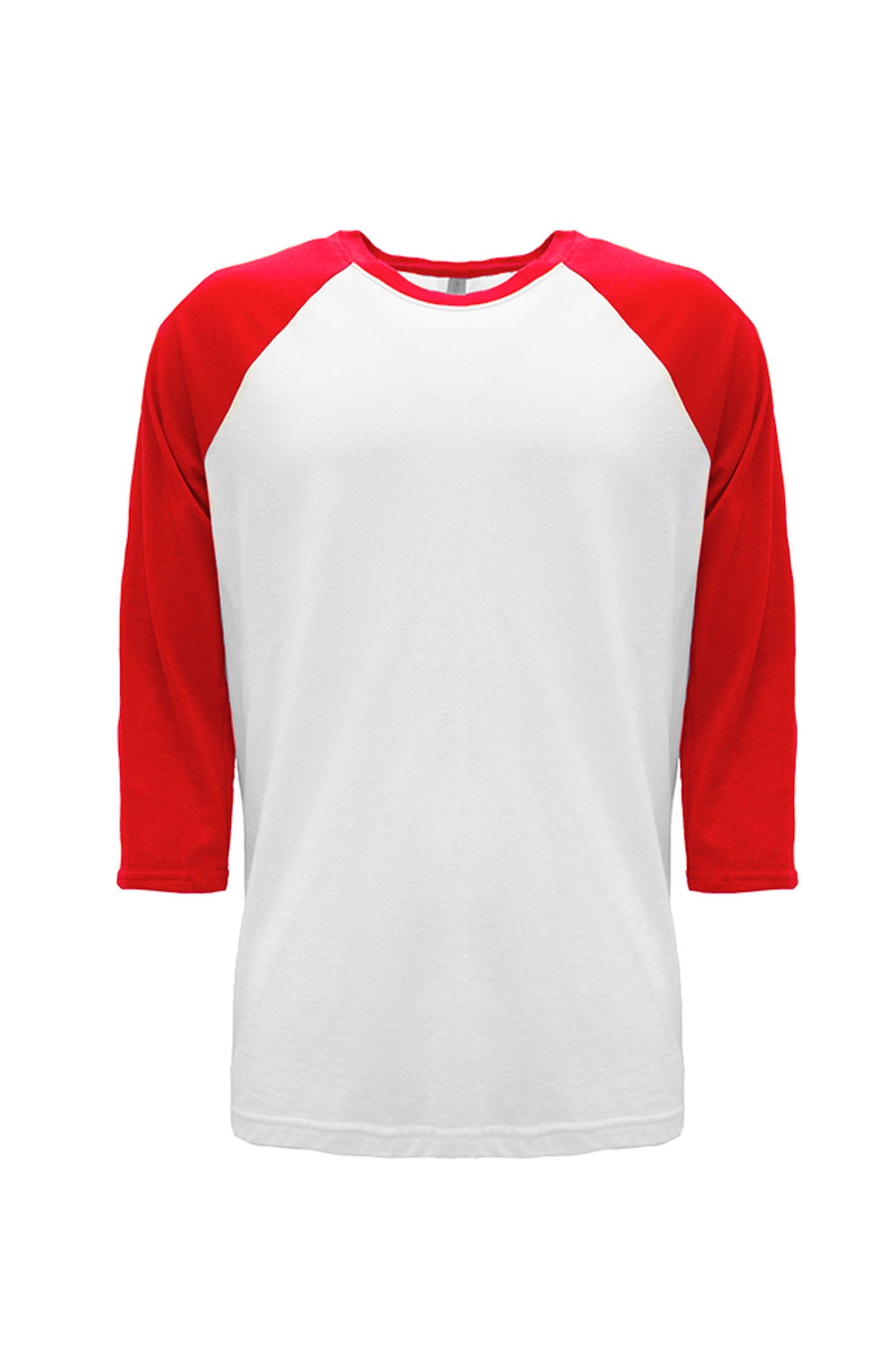 CVC 3/4 Raglan T-Shirt - Red/White | 6251 | NLA