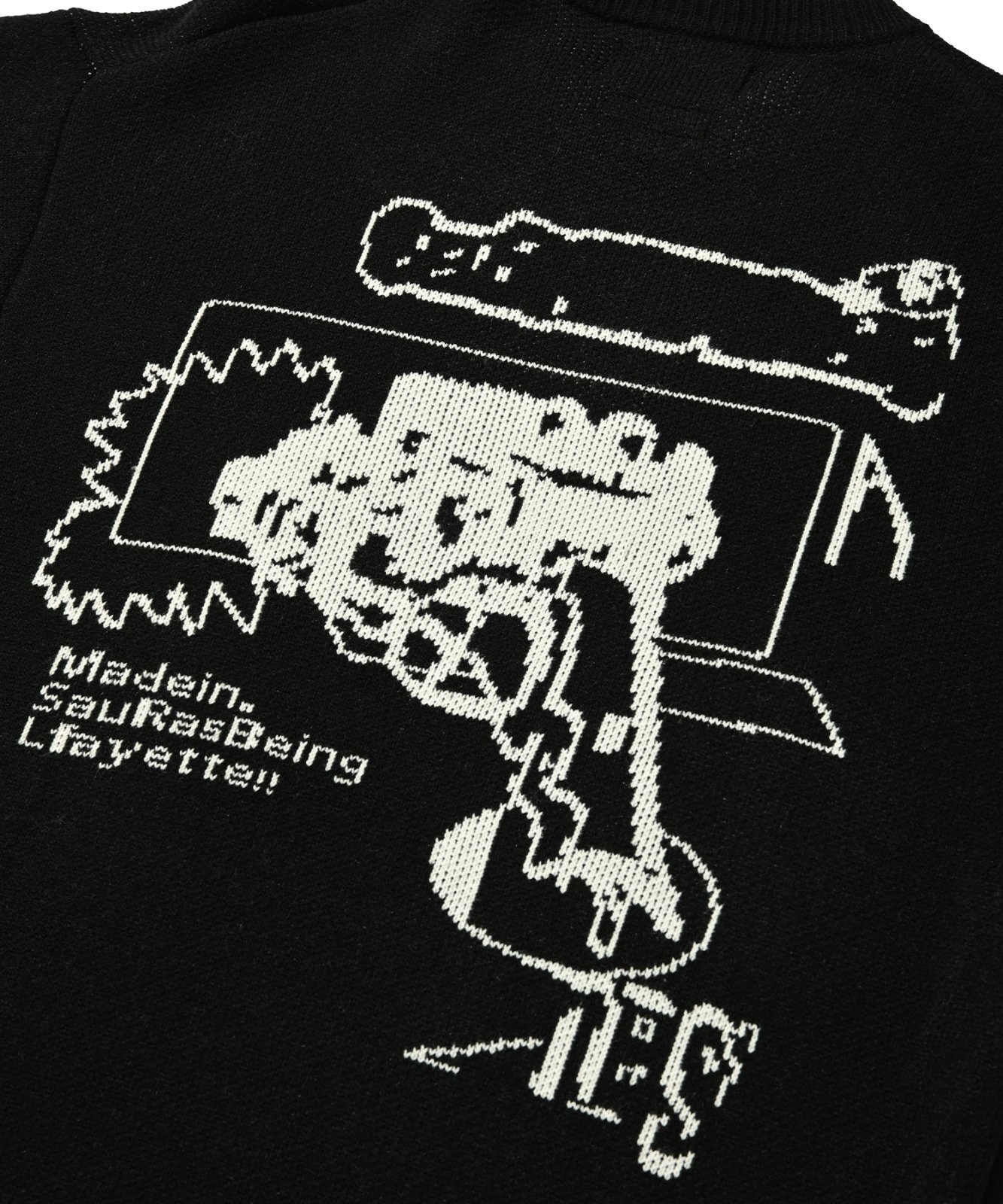 LFYT(ラファイエット)セーターLFYT x SauRas Being GRAPHIC SWEATER