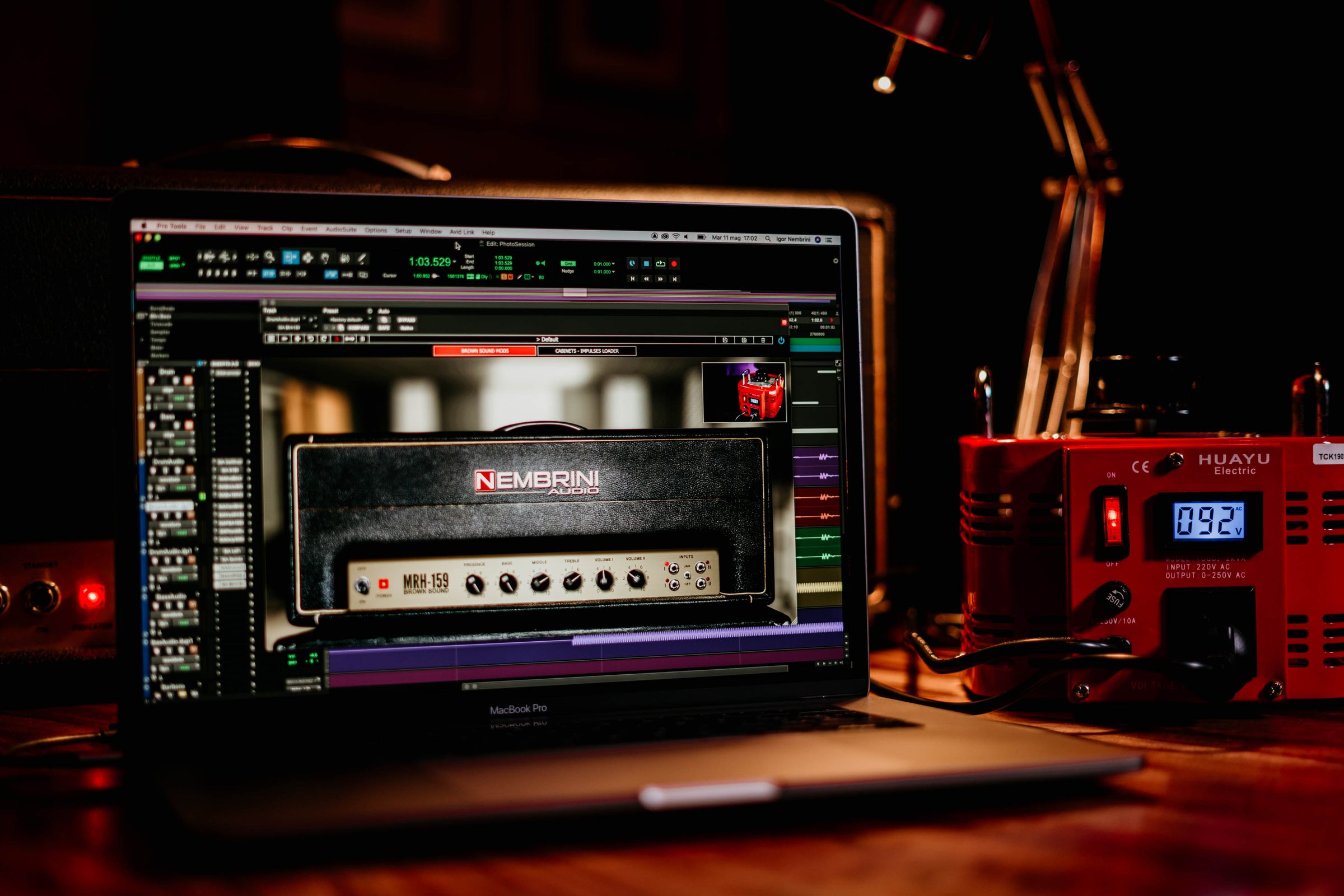 MRH159 Brown Sound Guitar Amplifier – Nembrini Audio