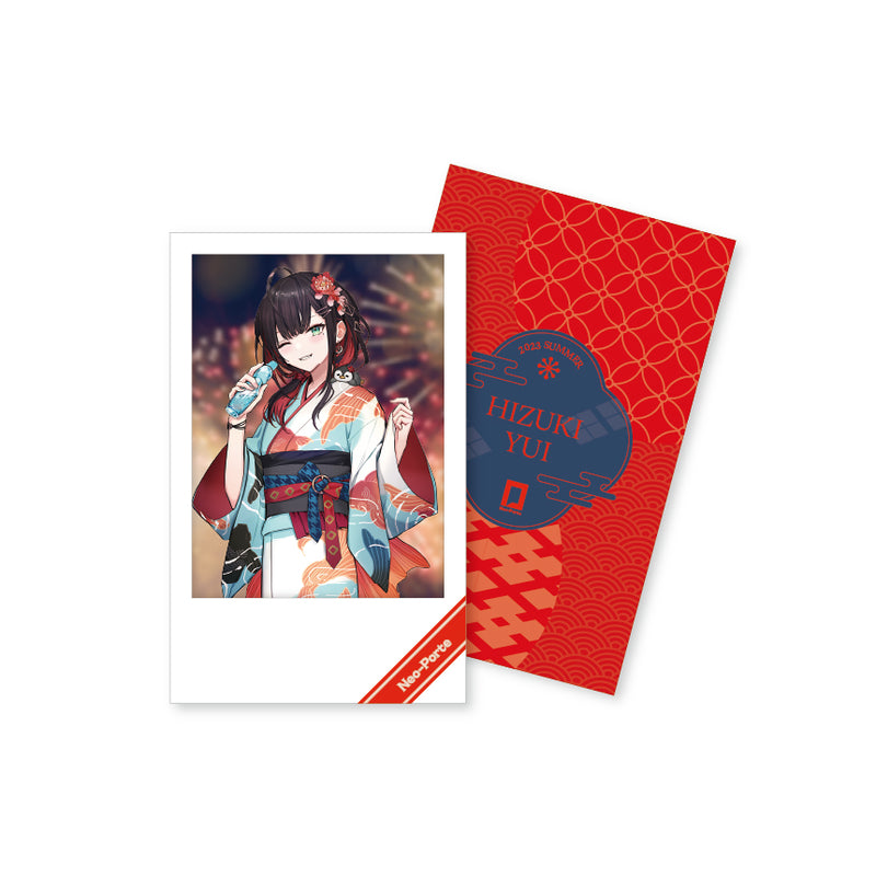 月音こな 直筆サイン入り チェキ風カード 月音こな チェキ風