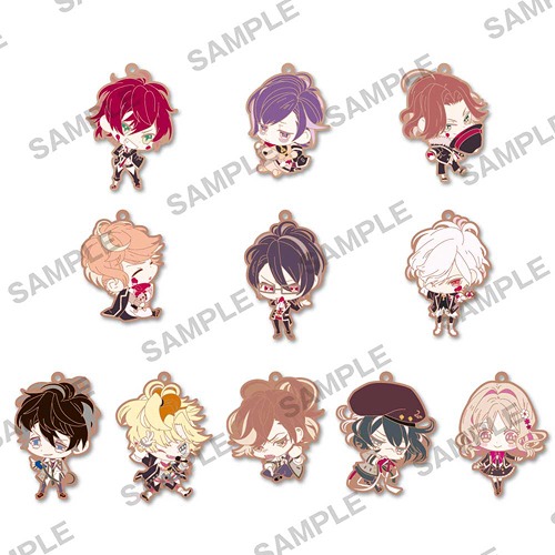 アニメ ディアラバ 逆巻カナト 缶バッジ キーホルダー ラバスト セット