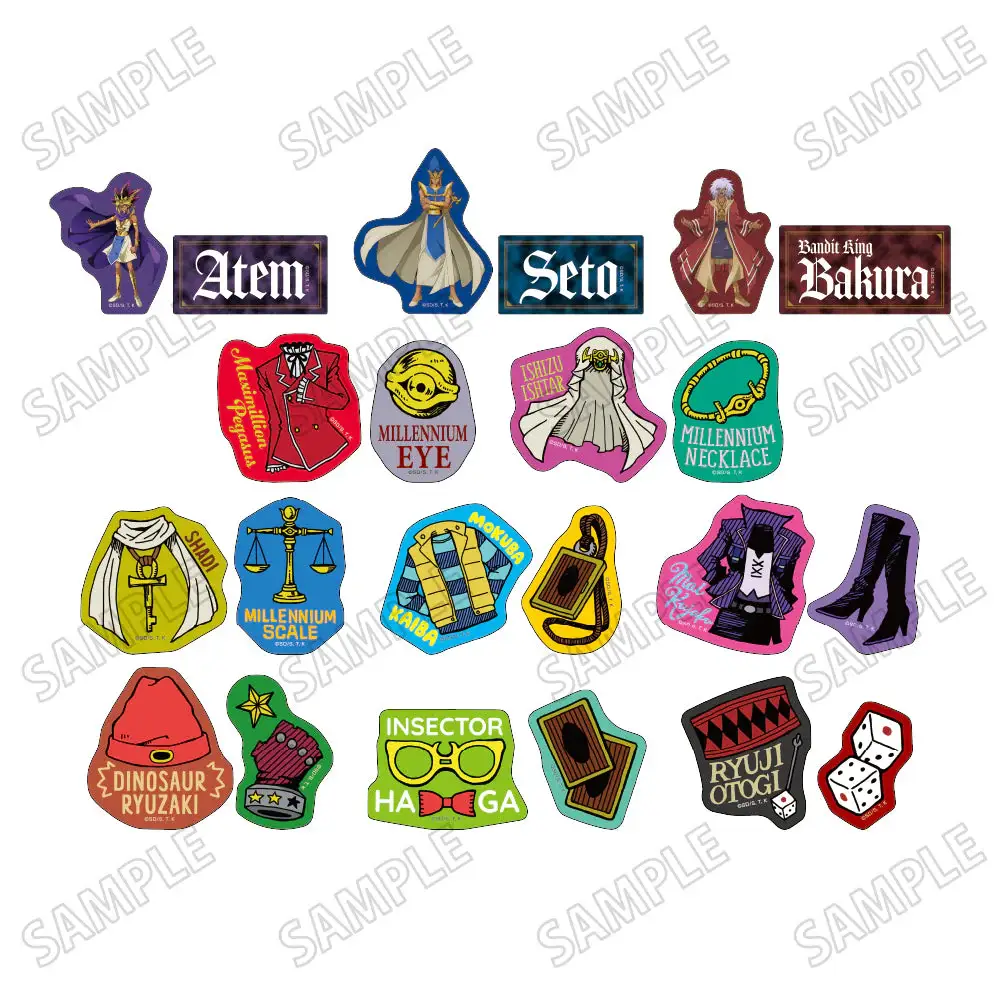 遊戯王】トレーディングステッカー「遊☆戯☆王デュエルモンスターズ