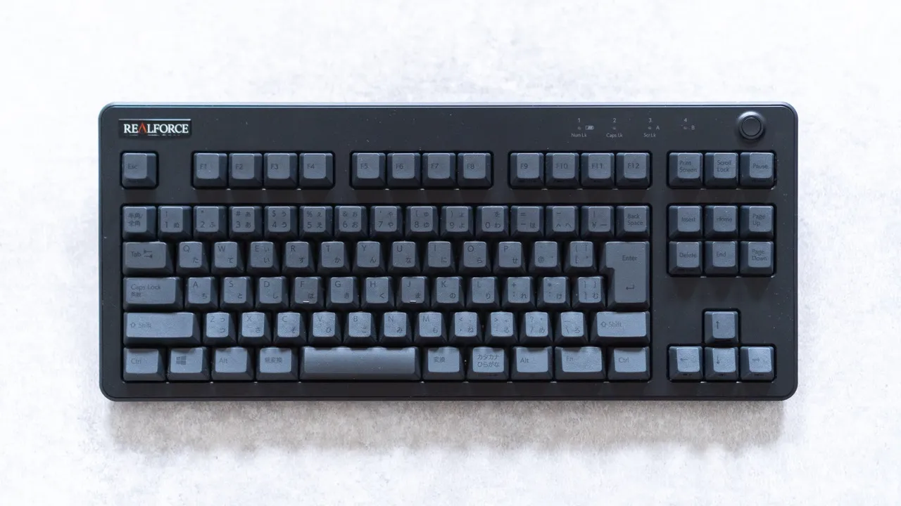 東プレ REALFORCE R3HC21 純正パームレスト・USBCケーブル付き 東プレ