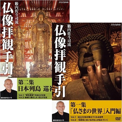 籔内佐斗司流 仏像拝観手引 DVD全2巻セット