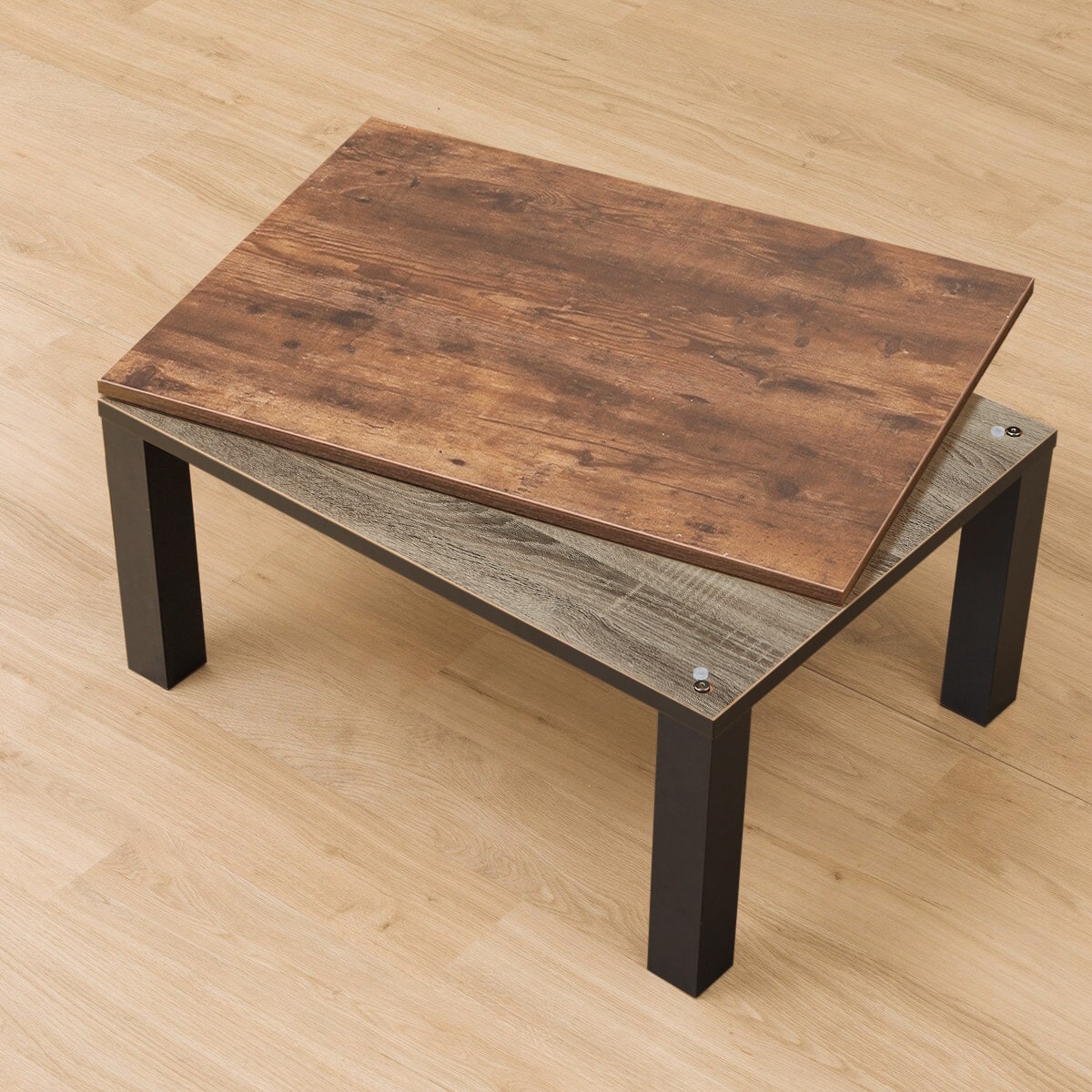 木目調デザインのリビングこたつ(LS22 8060 VBR) | ニトリネット【公式