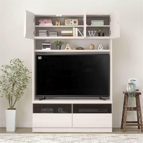 テレビボード(Nウォーレン 120セット WW) | ニトリネット【公式】 家具