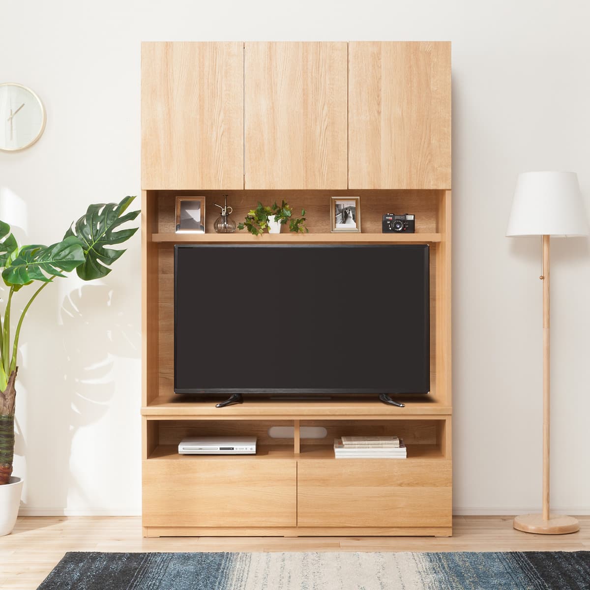 テレビボード(ポルテ 120TV LBR) | ニトリネット【公式】 家具