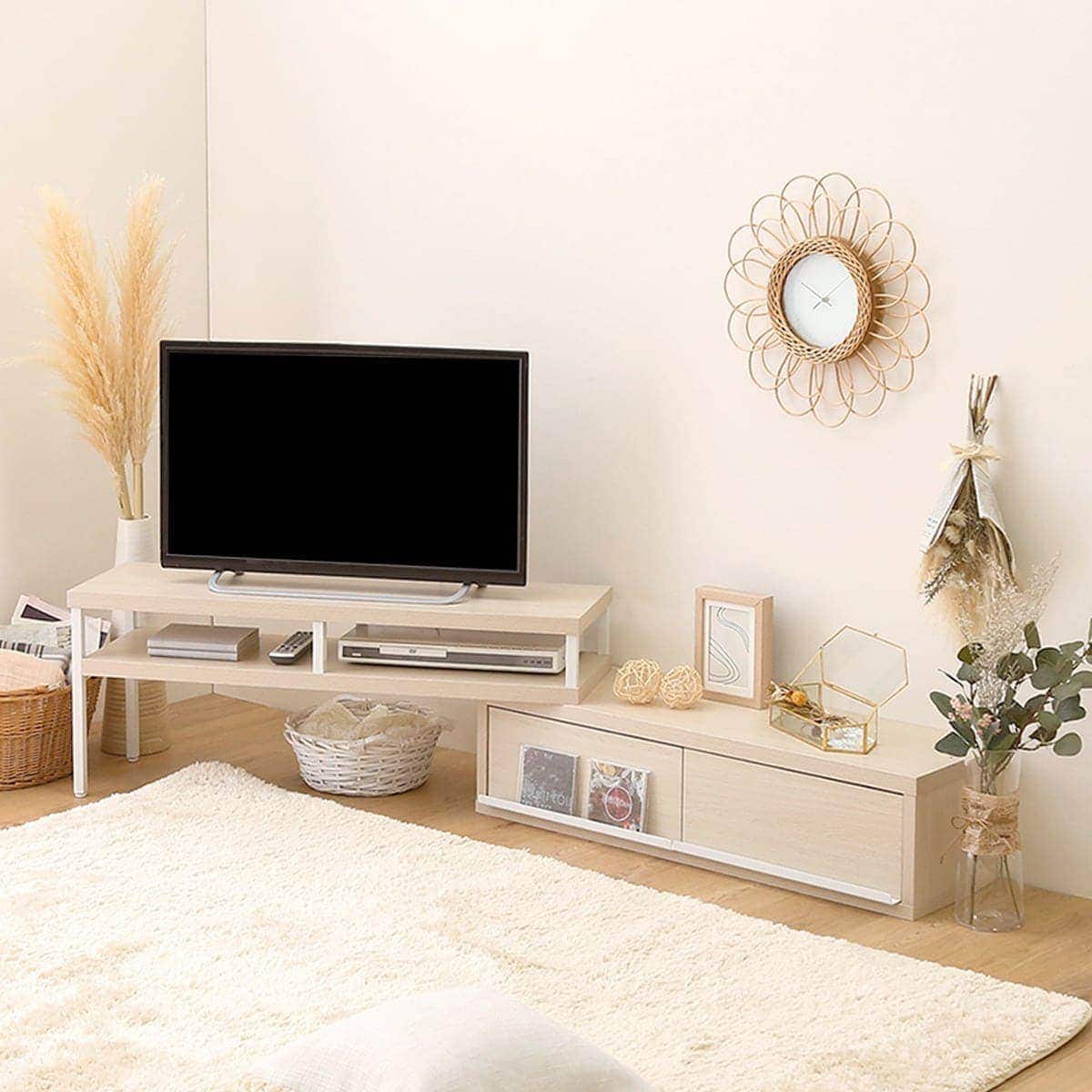 ニトリテレビ台 ローボードセリス 150 LBR2 定価5.9万円 【公式通販】