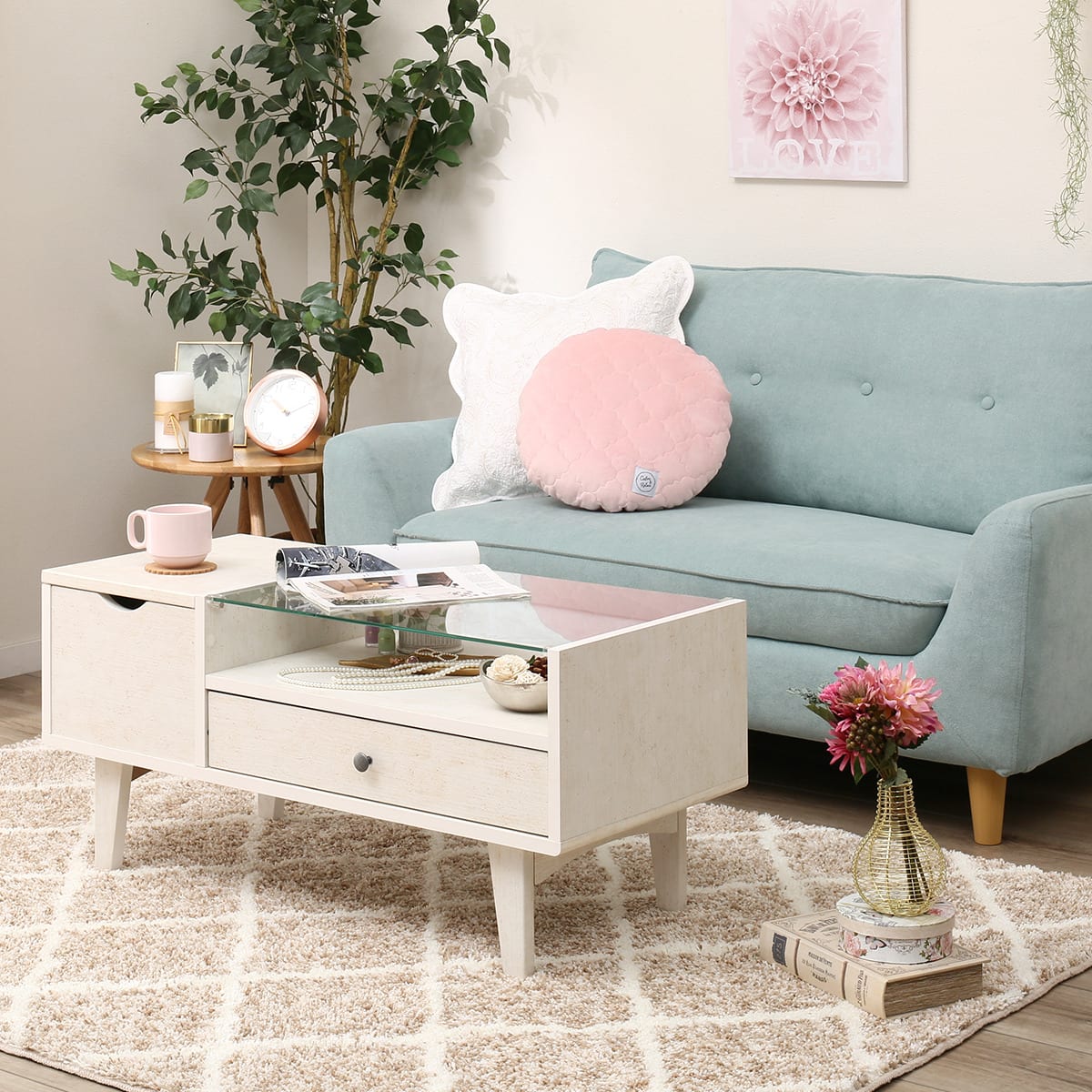 ドレッサーテーブル(リズバレー9040T) | ニトリネット【公式】 家具