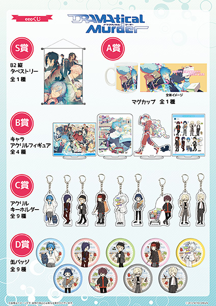 ポスター DRAMAtical Murder ドラマダ くじ 2等 蒼葉 蓮 eeoくじ