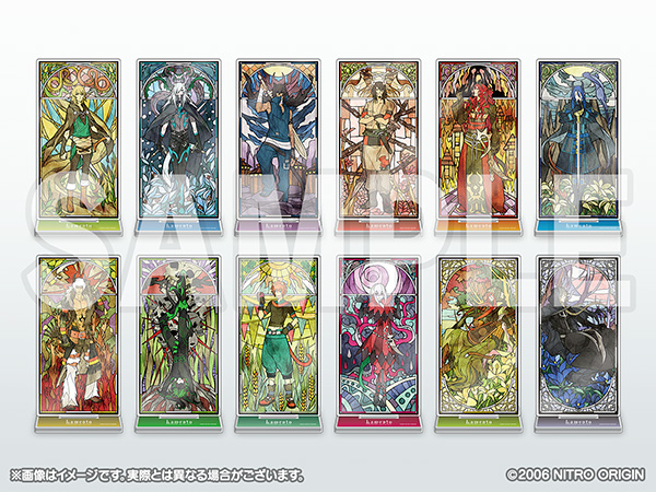 Lamento -BEYOND THE VOID- ステンドグラス風アクリルスタンド(全12種