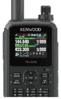 ケンウッド430MHz帯オールモード25WTR-851D（現状渡し）DC電源付き