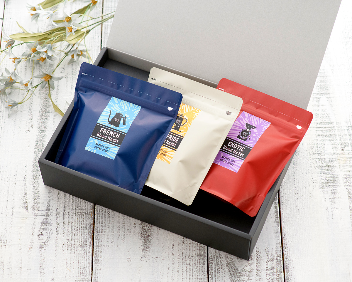 チャック付アロマキープパック200~300g ブラック｜ニコノスオンライン