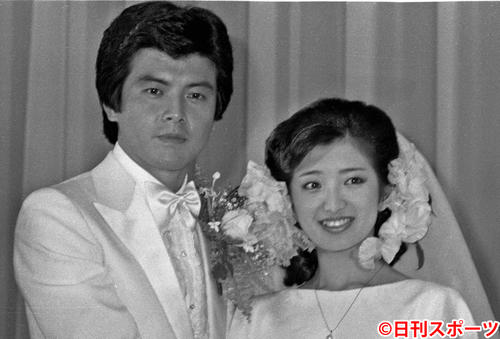 山口百恵、三浦友和、結婚披露宴マッチ 山口百恵、三浦友和、結婚