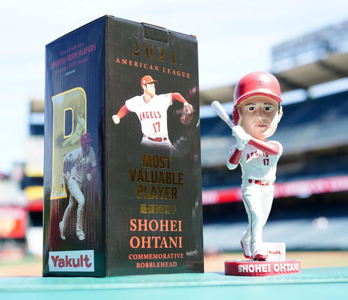 値下げ】【MVP受賞記念】大谷翔平ボブルヘッド（エンゼルス時代の稀少