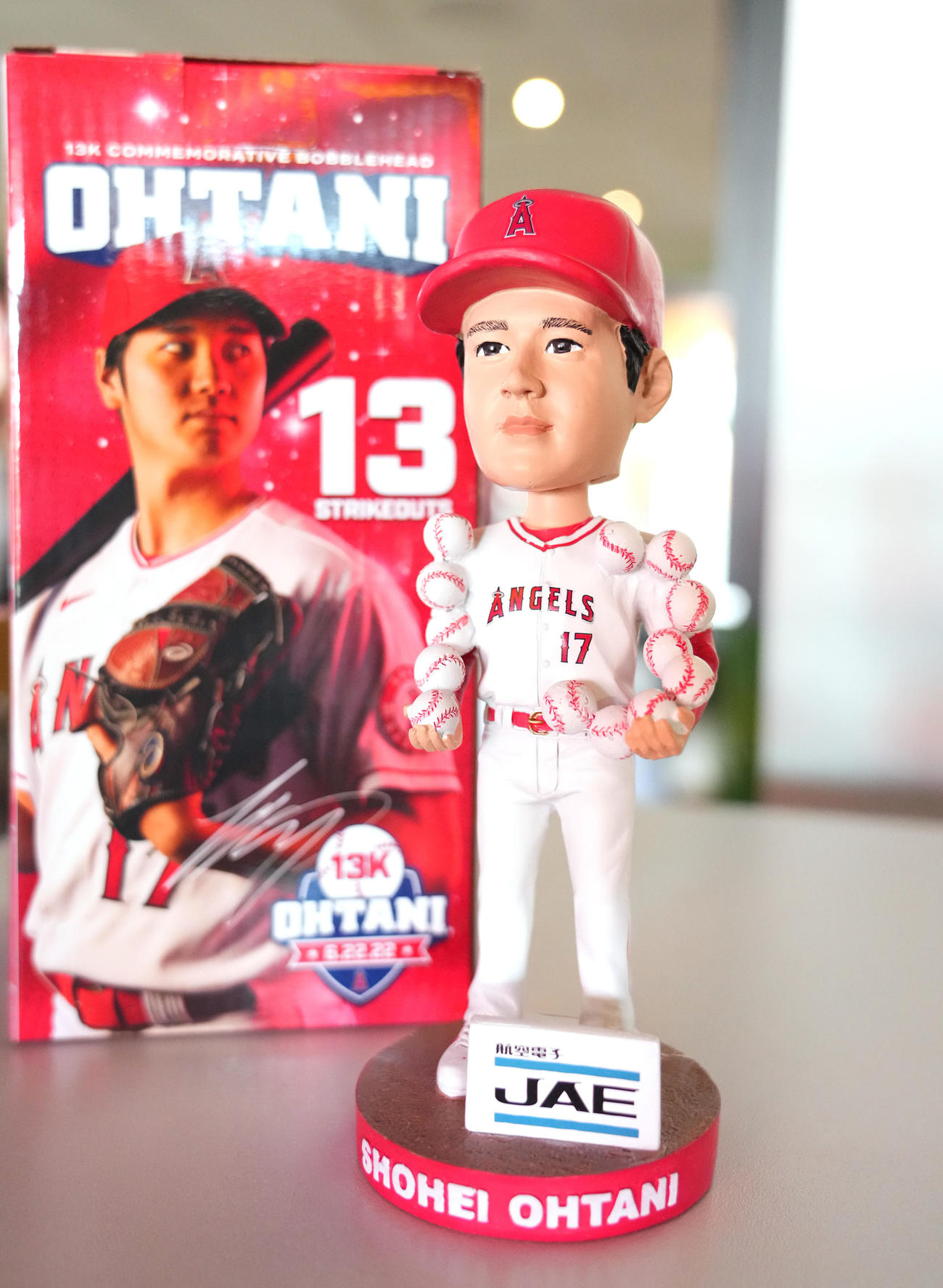 大谷翔平トラウトボブルヘッド