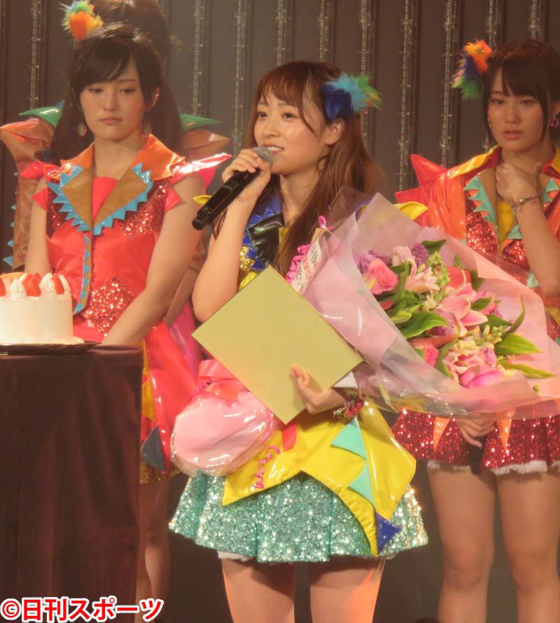 NMB48小谷里歩が卒業「鼻水が…」さすがりぽぽ - AKB48 : 日刊