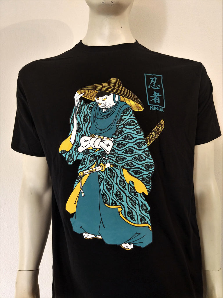 Ninja Cat T-Shirt – Nili`s