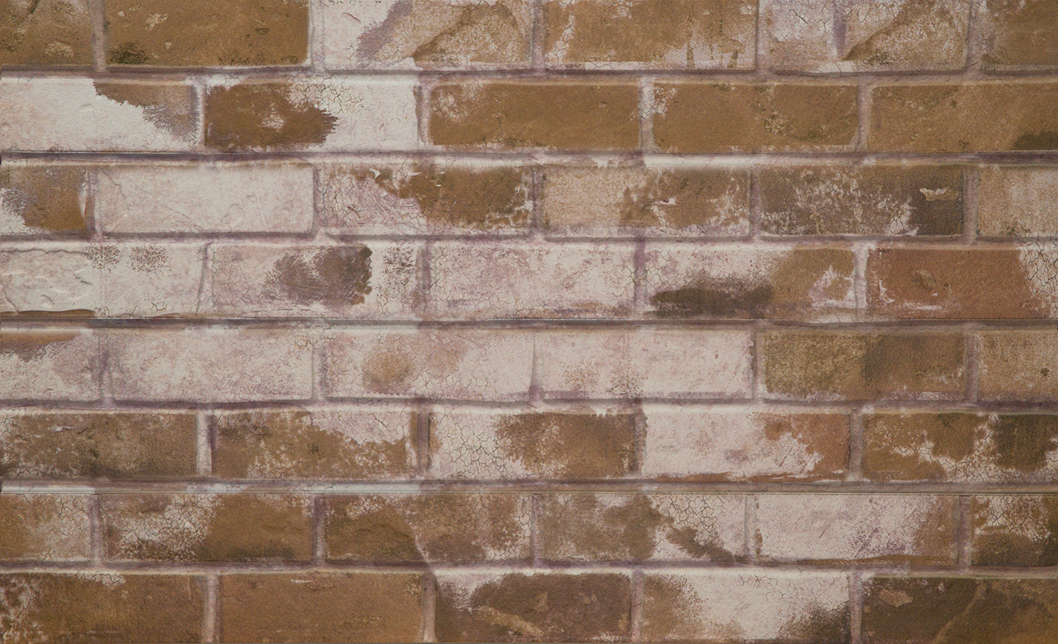 Faux Taupe Brick Old Paint Panels | Ninth & Vine