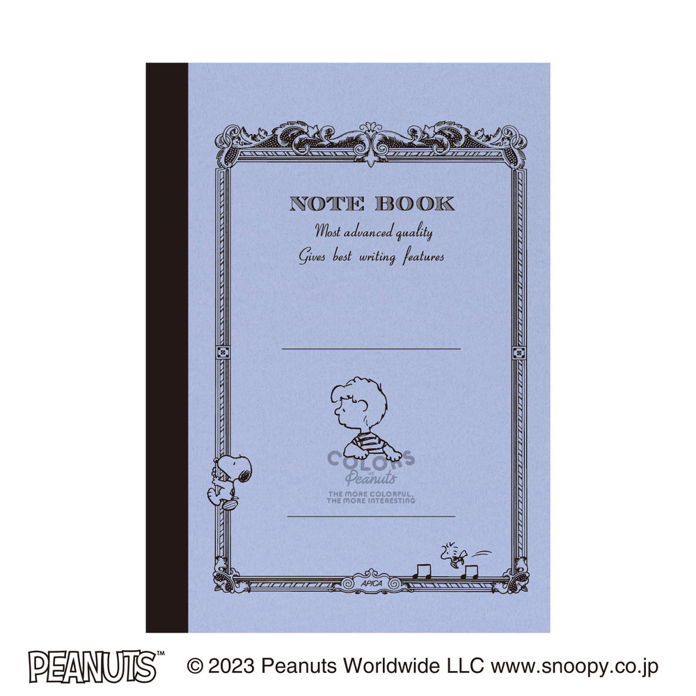 CDノート PEANUTS A6 シュローダー（ラベンダー） | 日本ノート株式会社