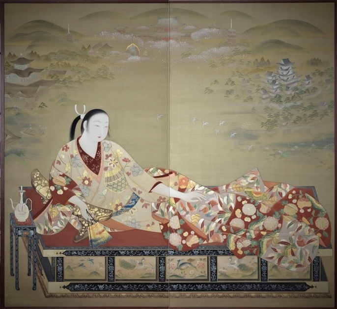 デロリ」漂わす美人画 横尾芳月「茶々殿」｜【西日本新聞me】