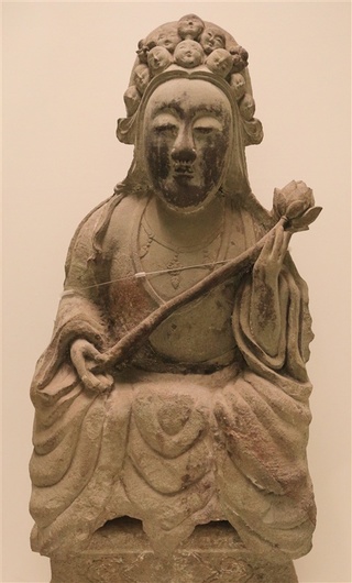 恵光院の「十一面観音菩薩坐像」は独特な造形が魅力的だ - 対外交流と