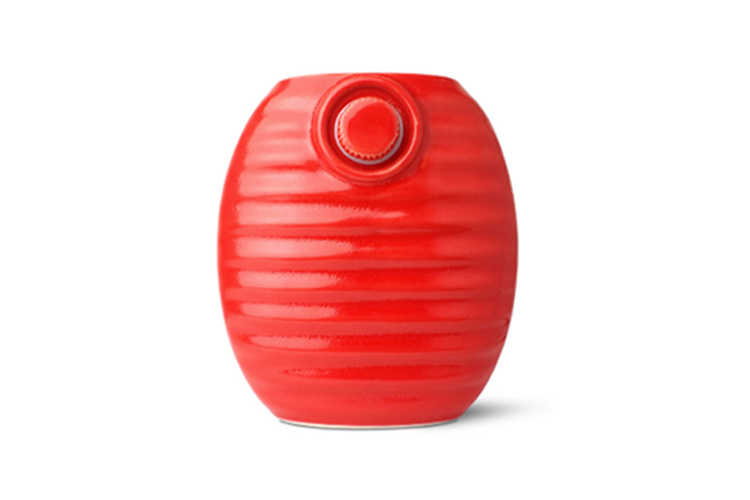 湯たんぽ】 美濃焼陶器湯たんぽ お手軽サイズ レッド | TOKILABOトキラボ