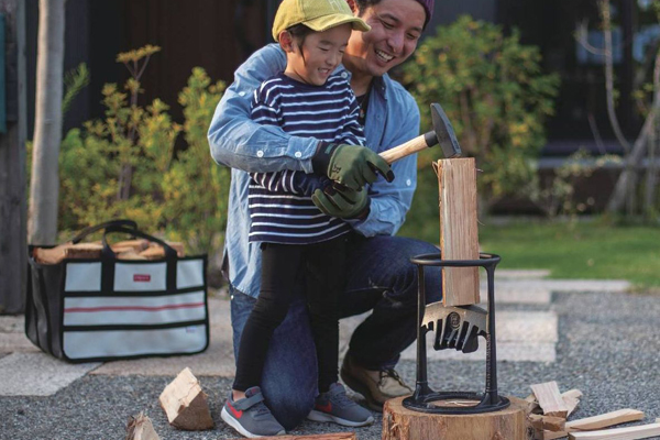 薪割り 機 ファイヤーサイド キンドリングクラッカー （キンクラ）薪