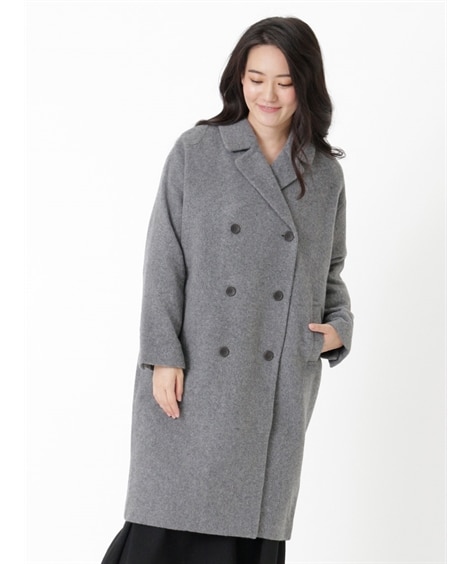 Samansa Mos2（サマンサ モスモス）片面モッサチェスターコート 通販